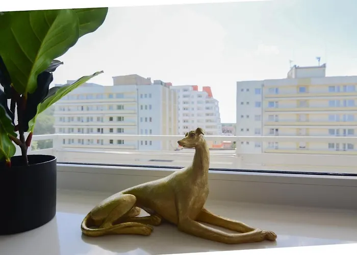 Holidayhomepl Slavia New 510 Z Widokiem Na Morze דירה